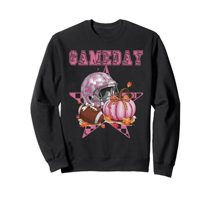 Football Season Game Day Football Sweatshirt - Aesthetic Graphic Unisex - T-Shirt, Sweatshirt, Hoodie