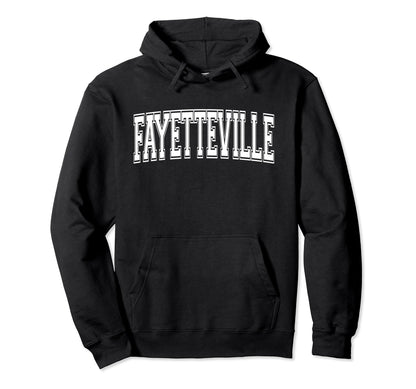 Fayetteville Ar Arkansas Usa Sports Hoodie - Novelty Apparel Men Women - T-Shirt, Sweatshirt, Hoodie