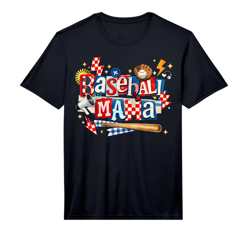 Mens Baseball Mama Mothers Day Game T-Shirt - Novelty Apparel Men Women - T-Shirt, Sweatshirt, Hoodie