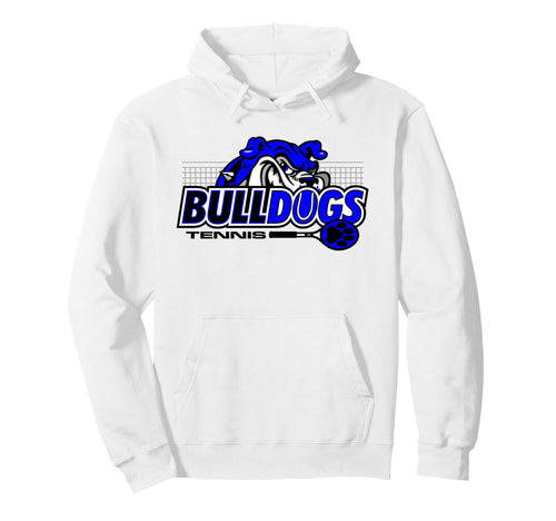 Blue Bulldogs Tennis Mom Sports Game Hoodie - Casual Everyday Wear Unisex - T-Shirt, Sweatshirt, Hoodie