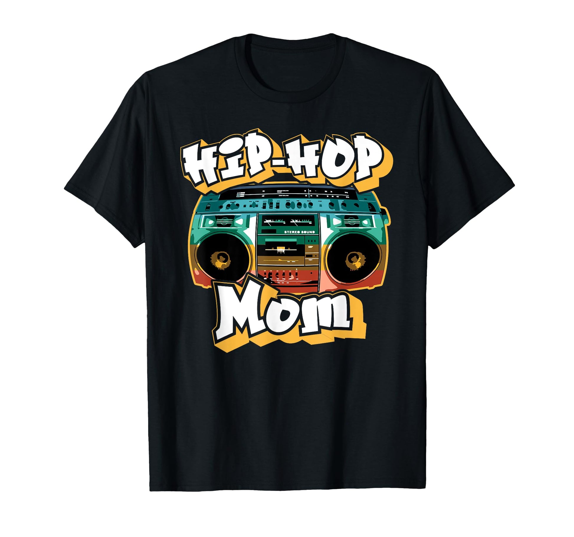 Hip Hop Mom Old School 80S 90S T-Shirt - Casual Everyday Wear Men Women - T-Shirt, Sweatshirt, Hoodie