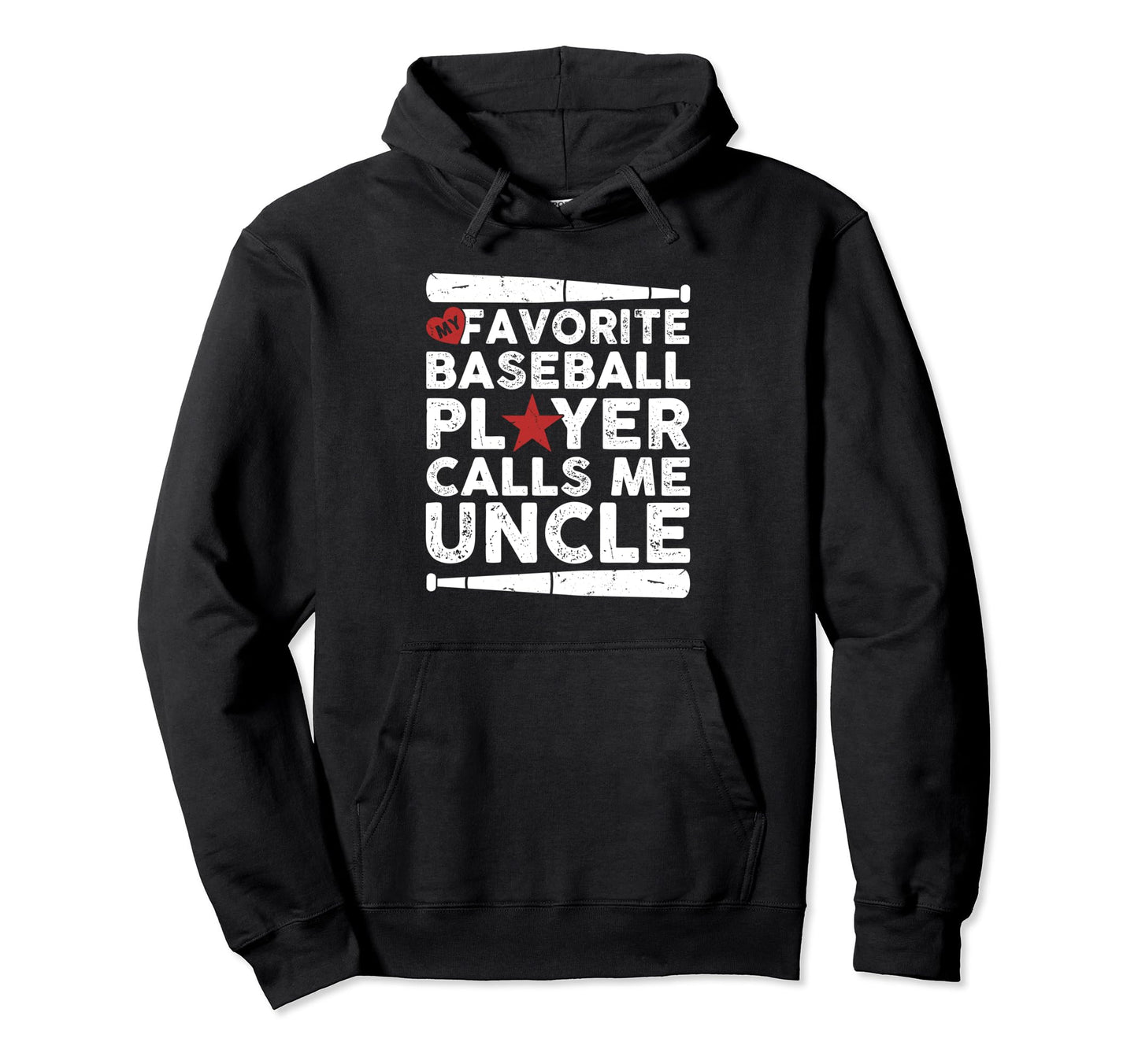 Baseball My Favorite Baseball Player Hoodie - Streetwear Style Unisex - T-Shirt, Sweatshirt, Hoodie