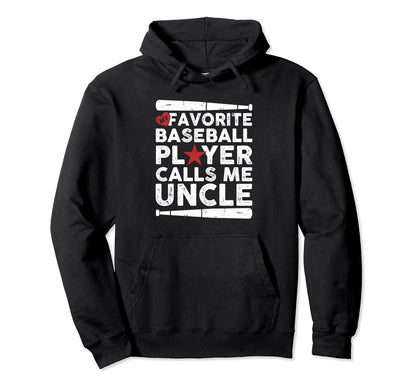 Baseball My Favorite Baseball Player Hoodie - Streetwear Style Unisex - T-Shirt, Sweatshirt, Hoodie