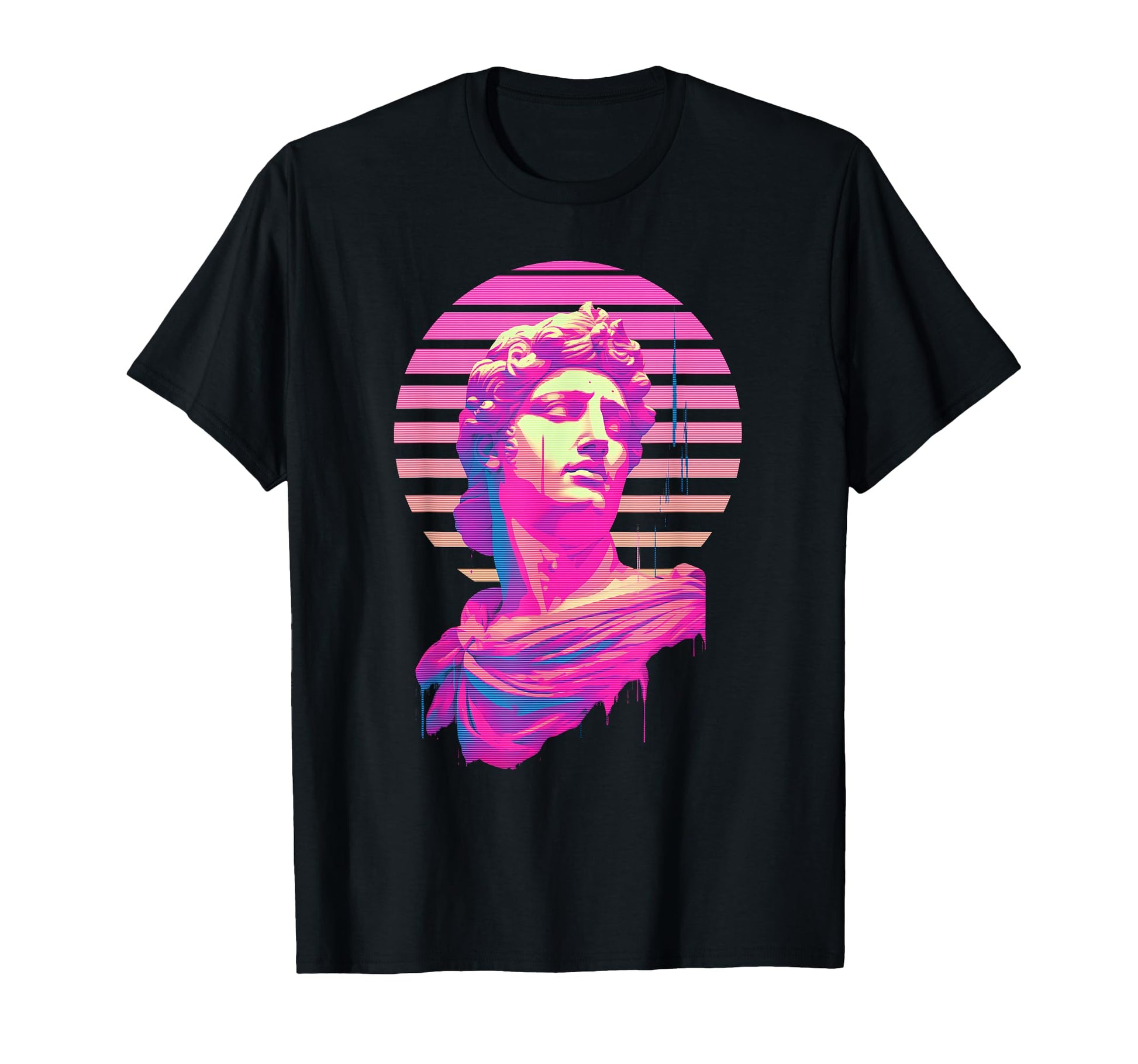 Apollo Vaporwave Aesthetic Greek T-Shirt - Fun Novelty Design Men Women - T-Shirt, Sweatshirt, Hoodie