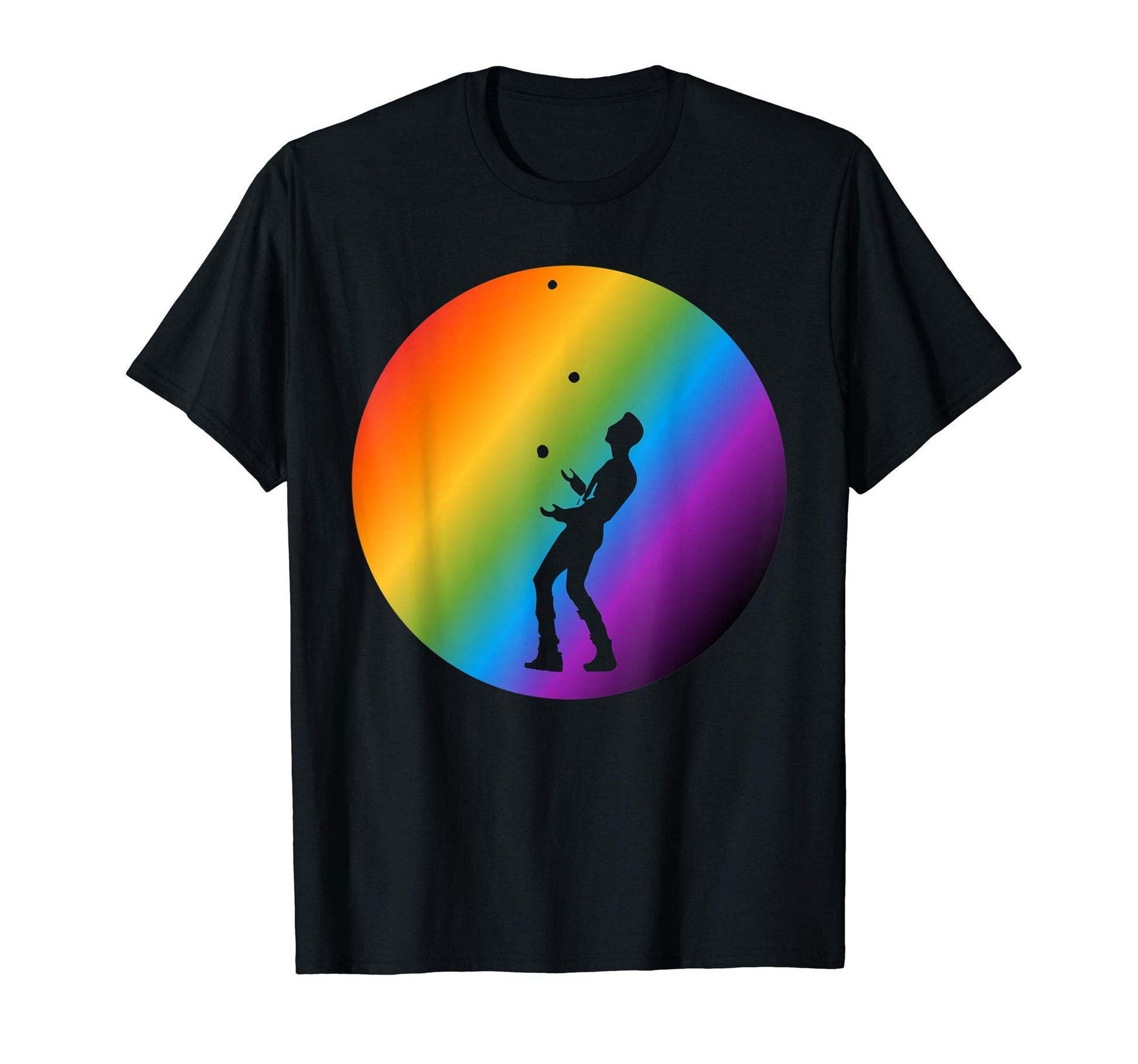 Juggle Rainbow Juggler T-Shirt - Streetwear Style for Adults - T-Shirt, Sweatshirt, Hoodie