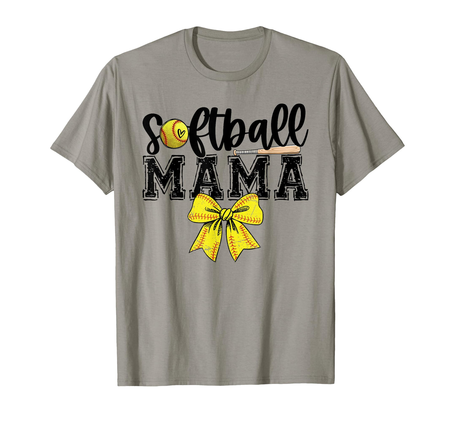 Softball Mama Game Day Vibes T-Shirt - Custom Art Print for Adults - T-Shirt, Sweatshirt, Hoodie