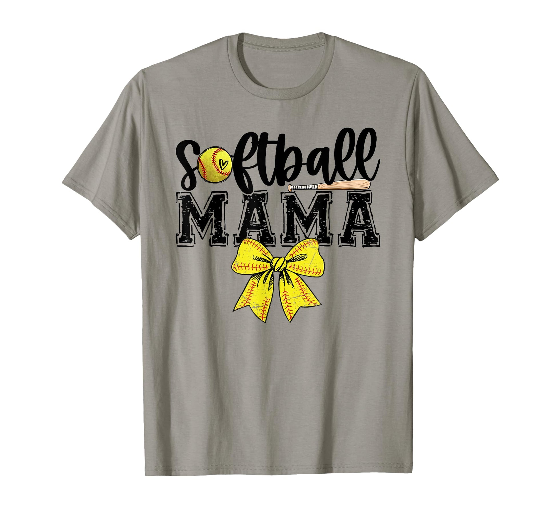 Softball Mama Game Day Vibes T-Shirt - Custom Art Print for Adults - T-Shirt, Sweatshirt, Hoodie