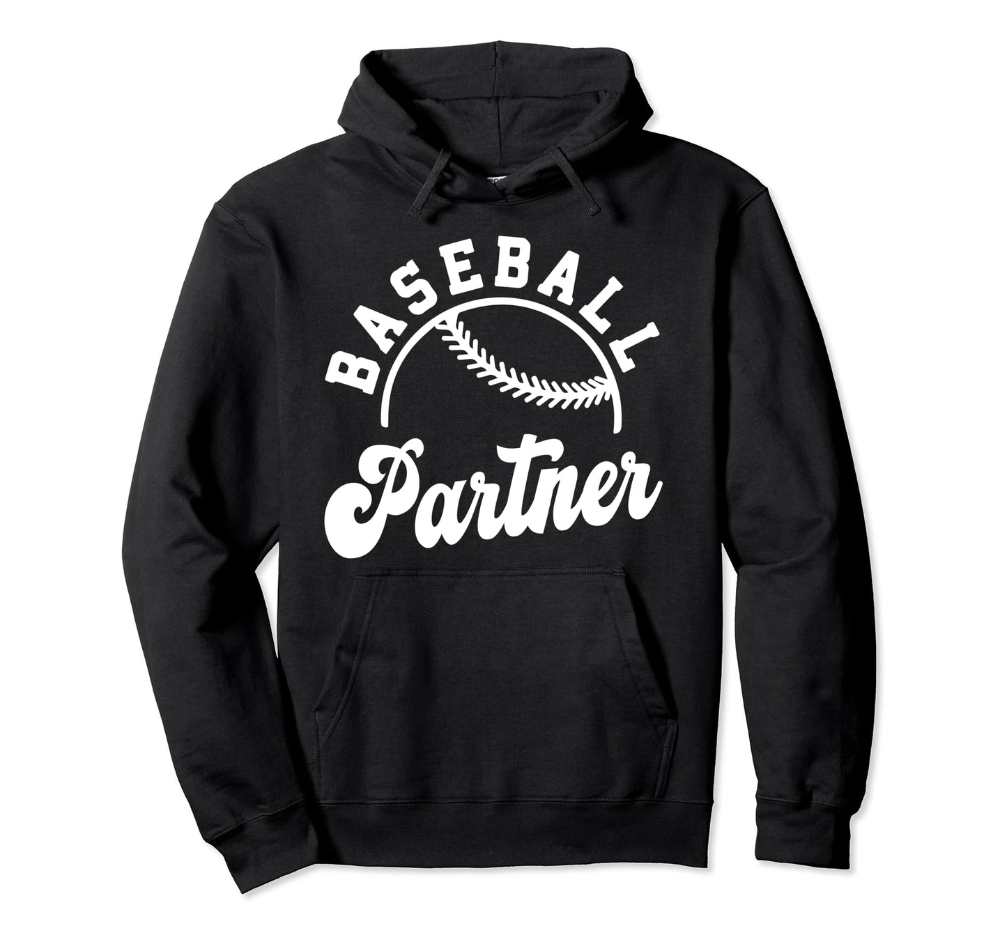 Baseball Partner Matching Baseball Hoodie - Minimalist Print Men Women - T-Shirt, Sweatshirt, Hoodie