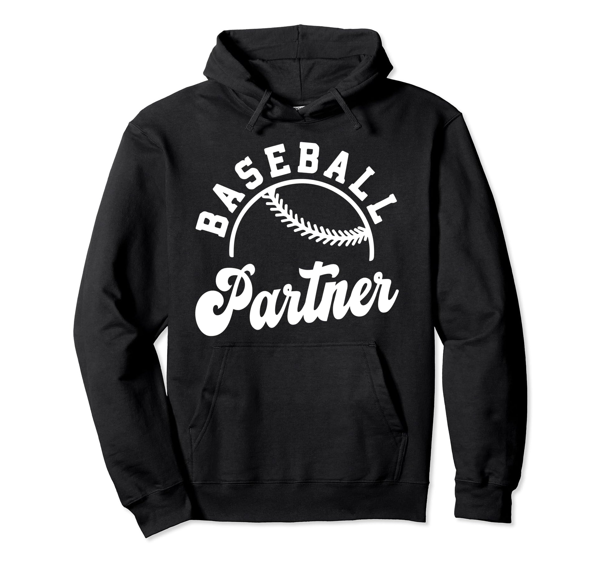 Baseball Partner Matching Baseball Hoodie - Minimalist Print Men Women - T-Shirt, Sweatshirt, Hoodie