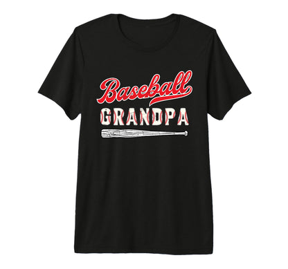 Mens Baseball Grandpa Grandkids Tri T-Shirt - Fun Novelty Design Men Women - T-Shirt, Sweatshirt, Hoodie