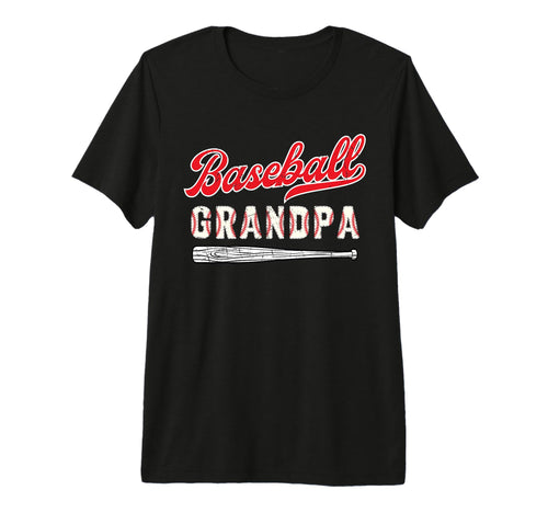 Mens Baseball Grandpa Grandkids Tri T-Shirt - Fun Novelty Design Men Women - T-Shirt, Sweatshirt, Hoodie
