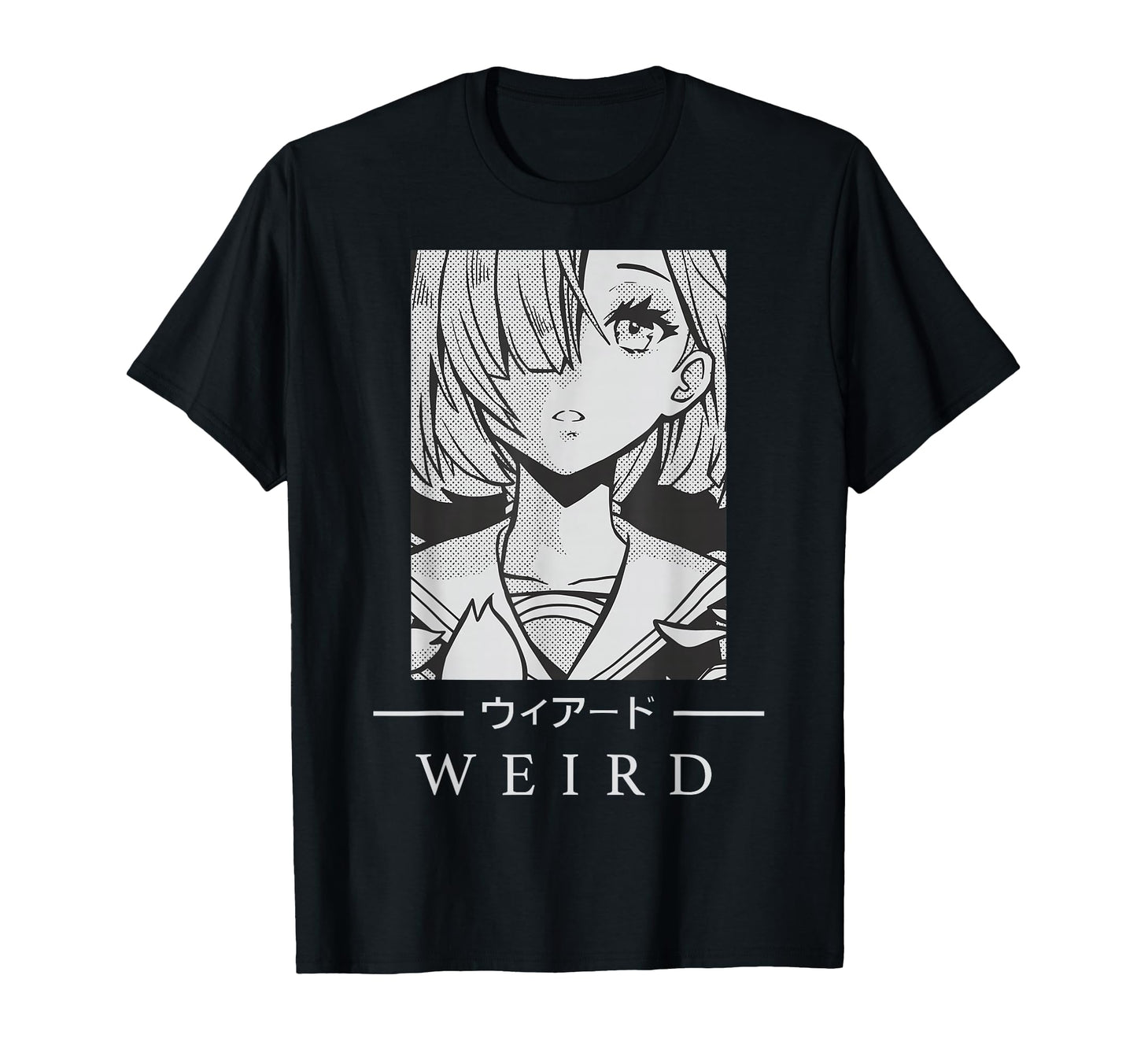 Anime Weird Japanese Art Aesthetic T-Shirt - Aesthetic Graphic Unisex - T-Shirt, Sweatshirt, Hoodie