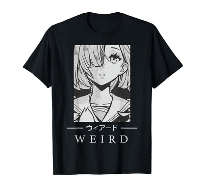 Anime Weird Japanese Art Aesthetic T-Shirt - Aesthetic Graphic Unisex - T-Shirt, Sweatshirt, Hoodie