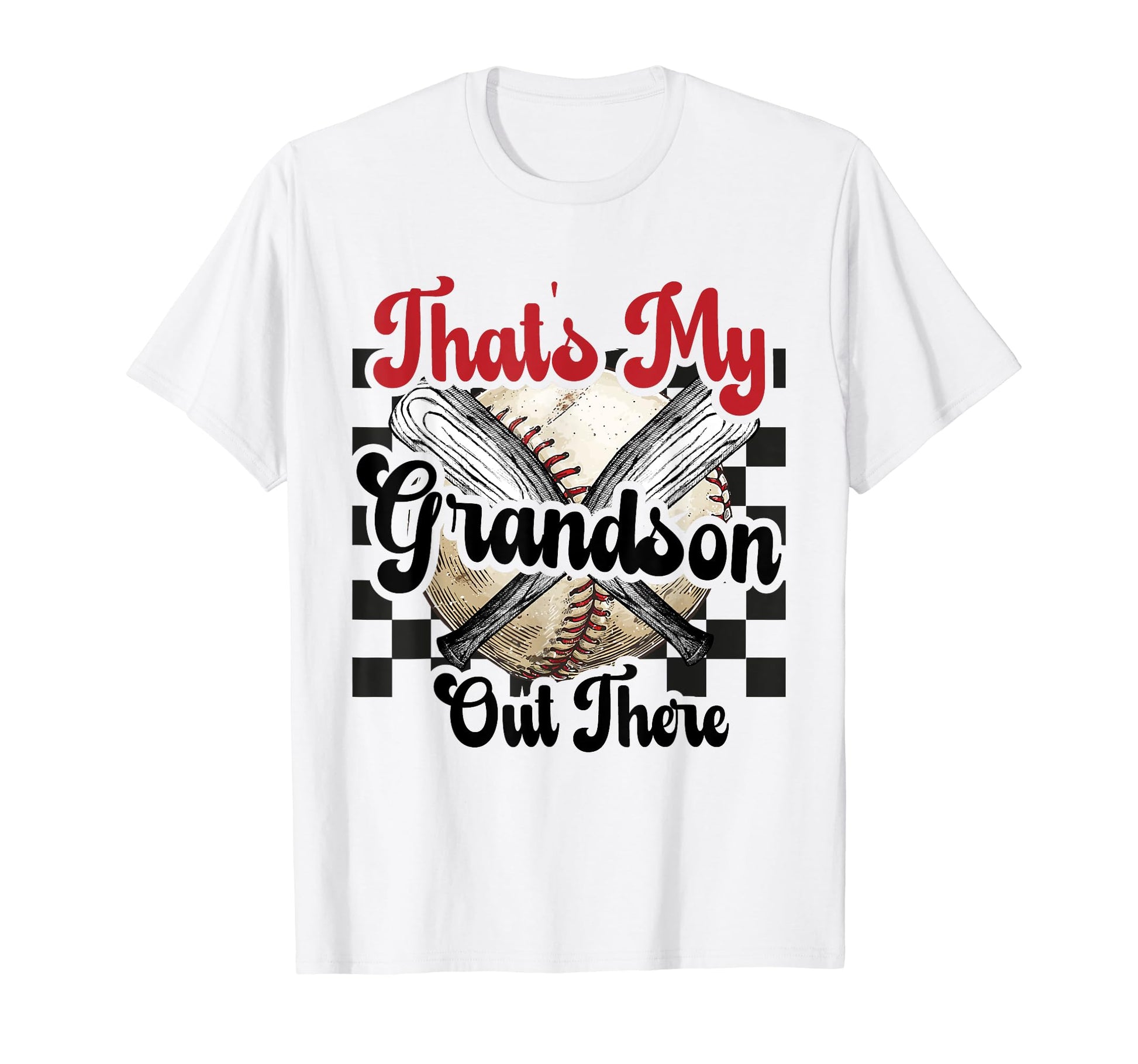 Thats My Grandson Out There Baseball T-Shirt - Aesthetic Graphic Unisex - T-Shirt, Sweatshirt, Hoodie