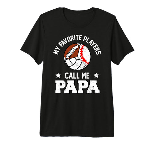 Mens My Favorites Baseball Volleyball T-Shirt - Unique Graphic Men Women - T-Shirt, Sweatshirt, Hoodie