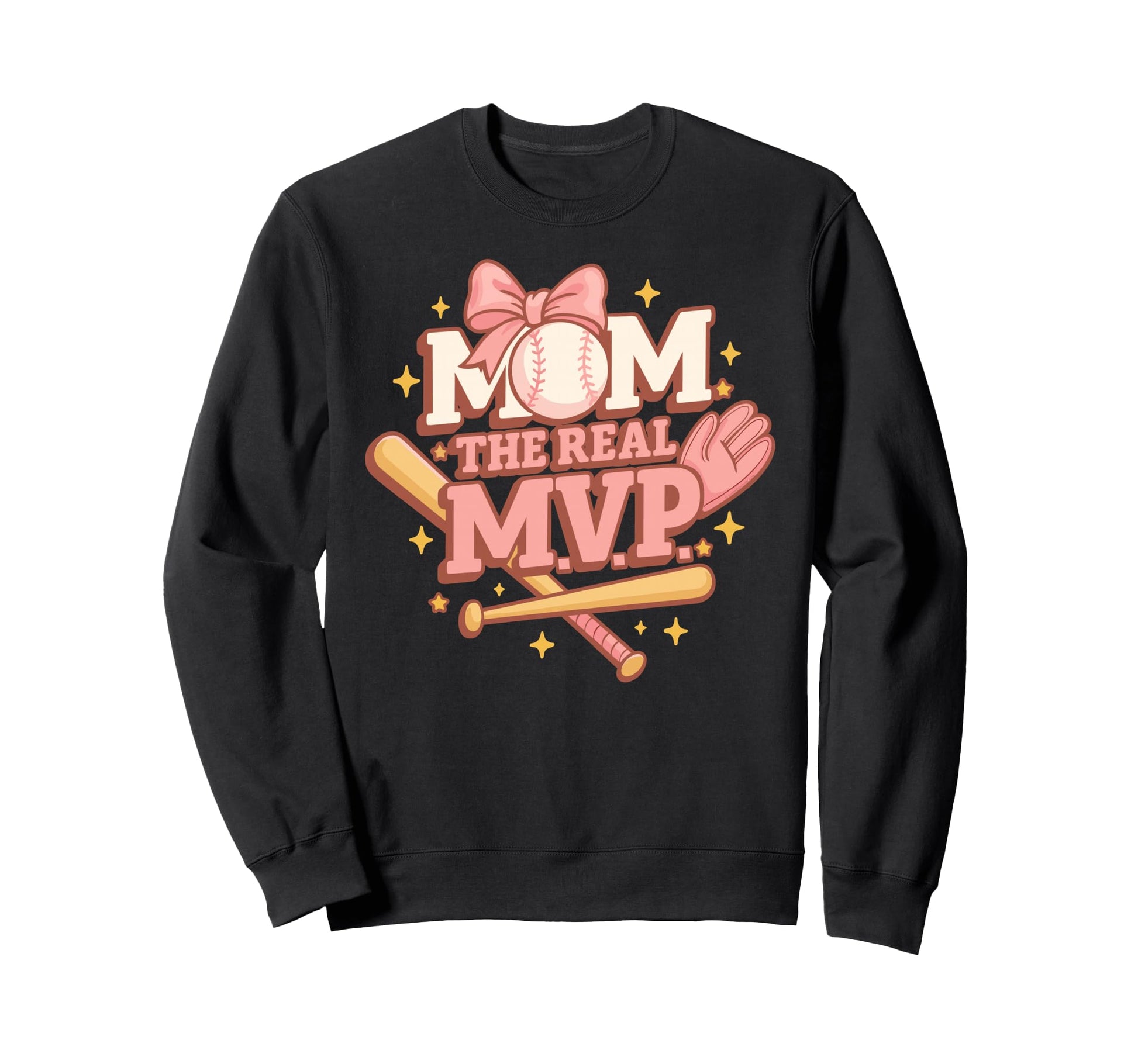 Mom Real Most Valuable Person Funny Sweatshirt - Unique Graphic for Adults - T-Shirt, Sweatshirt, Hoodie