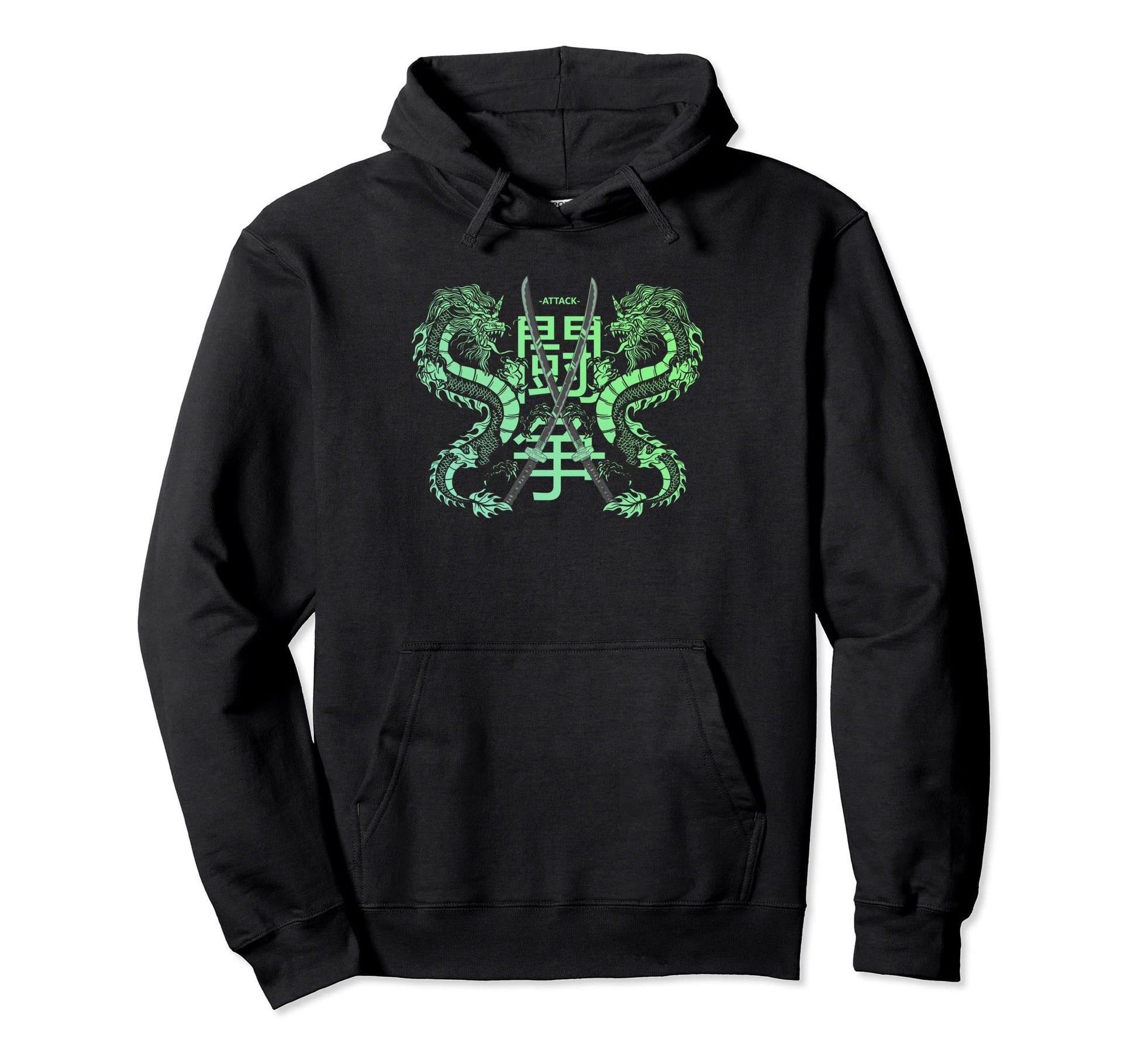 Japan Katana Anime Grunge Vaporwave Hoodie - Minimalist Print for Adults - T-Shirt, Sweatshirt, Hoodie