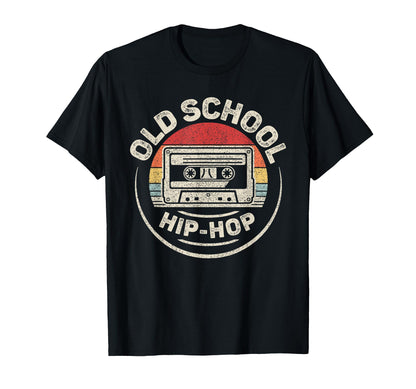 Old School Hip Hop 80S 90S Cassette Music T-Shirt - Graphic Print Men Women - T-Shirt, Sweatshirt, Hoodie