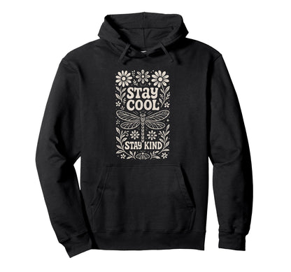 Stay Stay Kind 70S Flower Power Summer Hoodie - Custom Art Print for Adults - T-Shirt, Sweatshirt, Hoodie