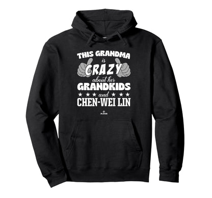Grandma Crazy Chen Wei Lin Prospect Hoodie - Minimalist Print Men Women - T-Shirt, Sweatshirt, Hoodie