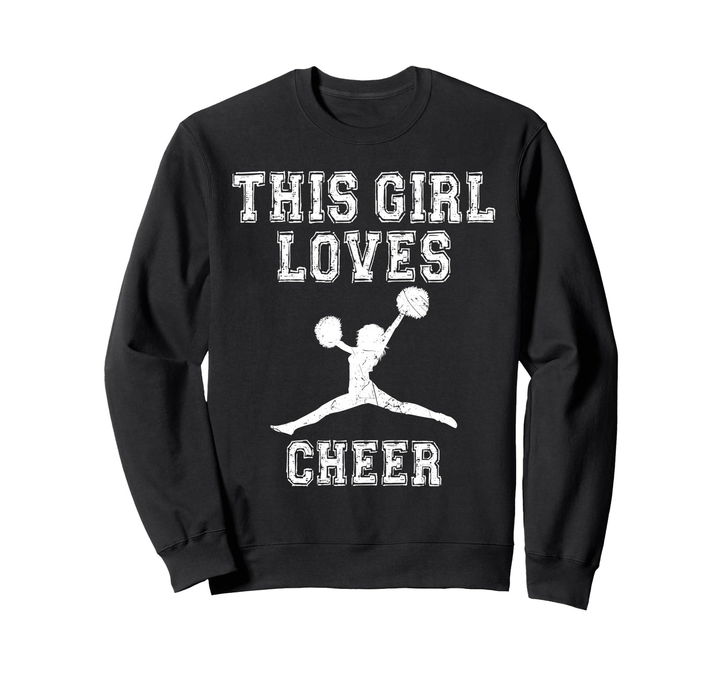 This Loves Cheer Cheerleading Game Day Sweatshirt - Graphic Print Unisex - T-Shirt, Sweatshirt, Hoodie