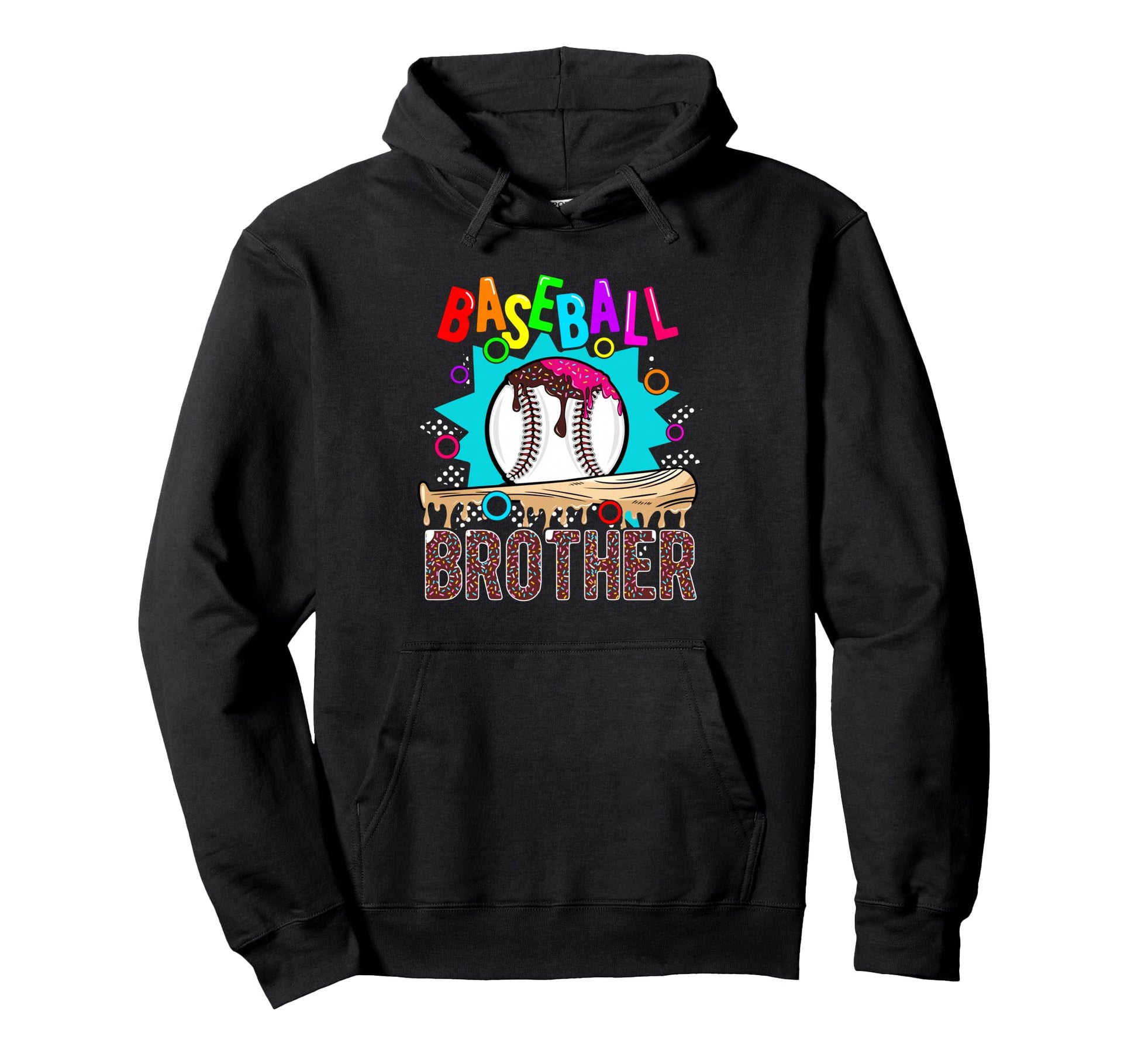 Baseball Brother Hoodie - Minimalist Print Men Women - T-Shirt, Sweatshirt, Hoodie