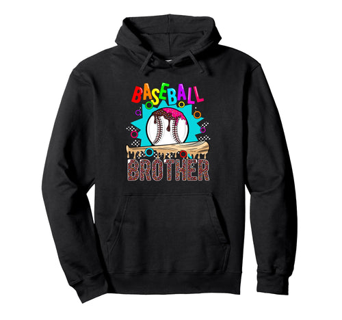 Baseball Brother Hoodie - Minimalist Print Men Women - T-Shirt, Sweatshirt, Hoodie