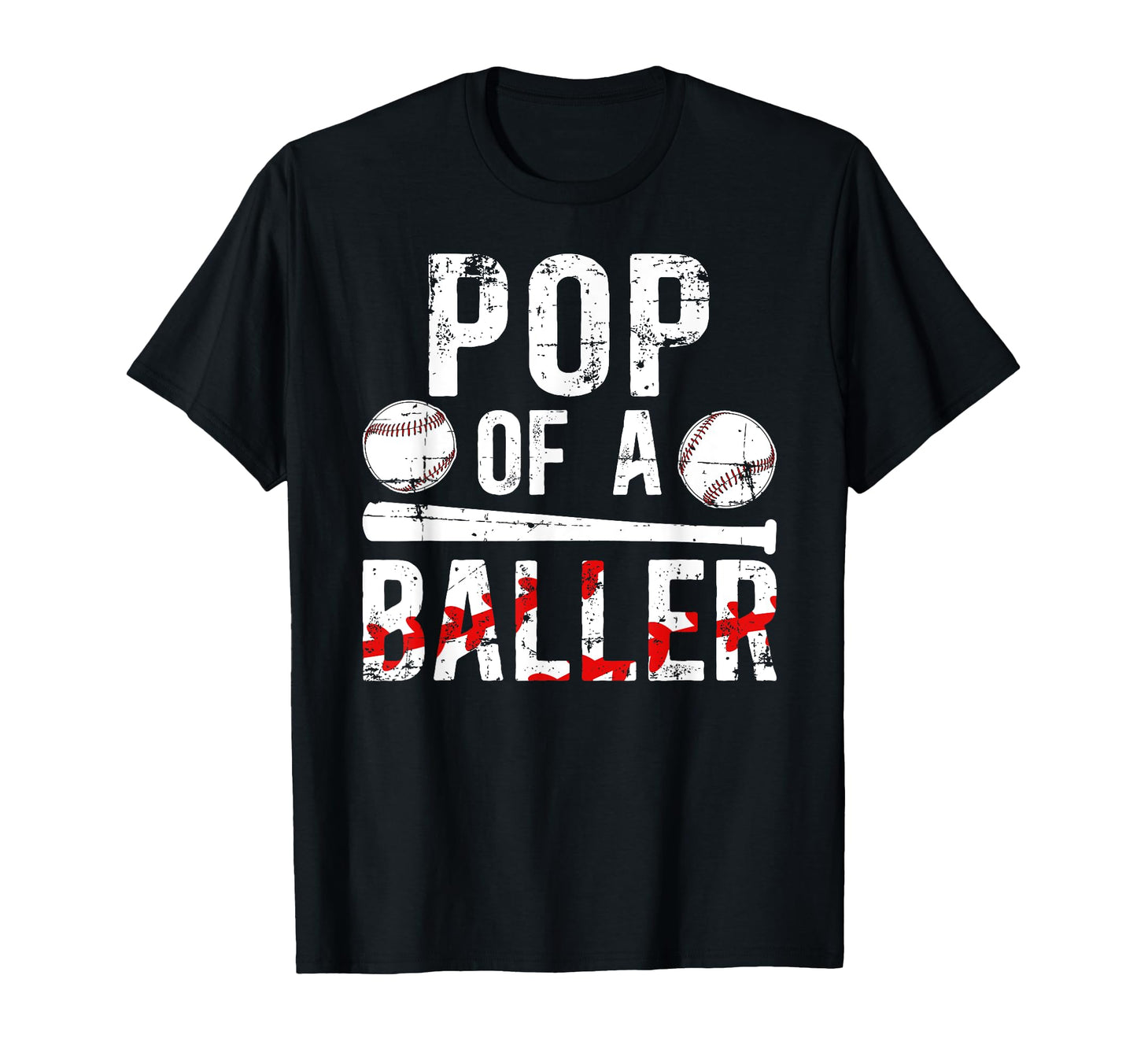 Pop Baller Baseball Pop Baseball T-Shirt - Novelty Apparel for Adults - T-Shirt, Sweatshirt, Hoodie