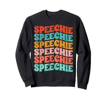 Speech Language Pathologist Sweatshirt - Custom Art Print Men Women - T-Shirt, Sweatshirt, Hoodie