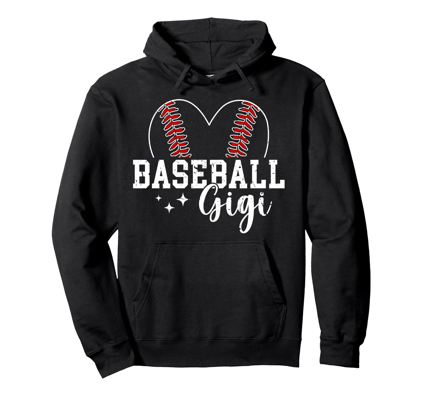 Baseball Gigi Grandma Proud Gigi Baseball Hoodie - Novelty Apparel Unisex - T-Shirt, Sweatshirt, Hoodie