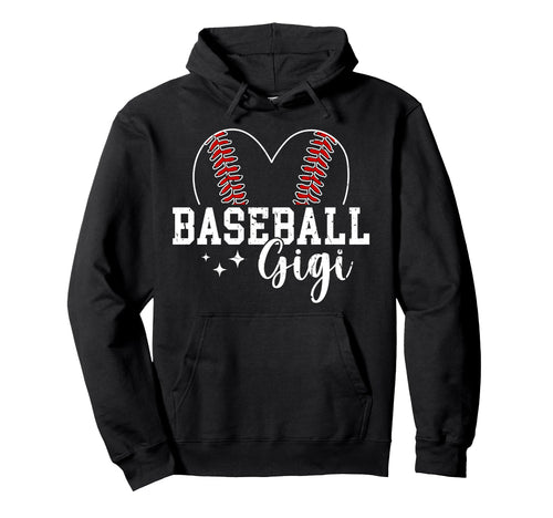 Baseball Gigi Grandma Proud Gigi Baseball Hoodie - Novelty Apparel Unisex - T-Shirt, Sweatshirt, Hoodie