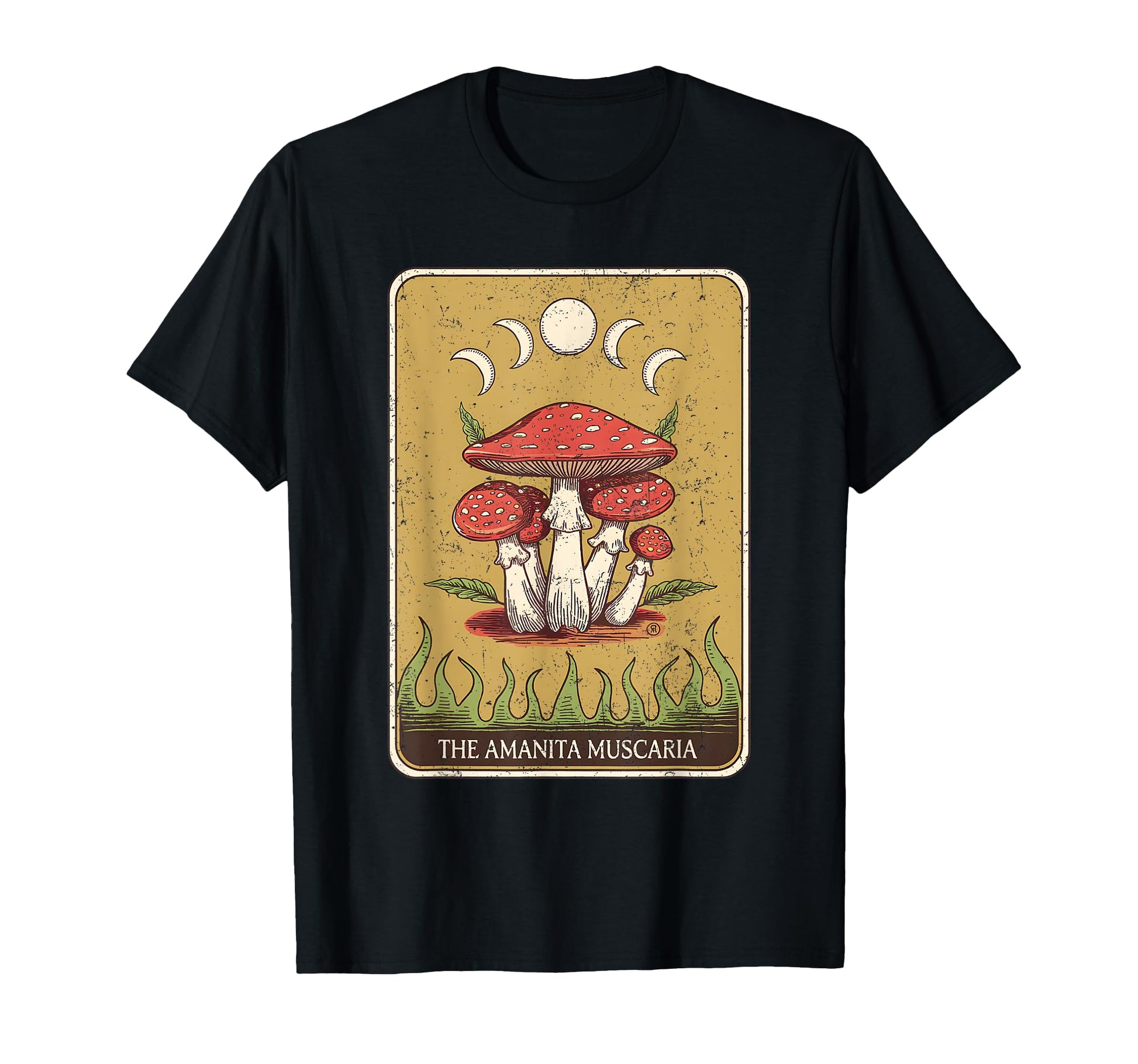 Fairycore Mushroom Amanita Muscaria T-Shirt - Novelty Apparel for Adults - T-Shirt, Sweatshirt, Hoodie
