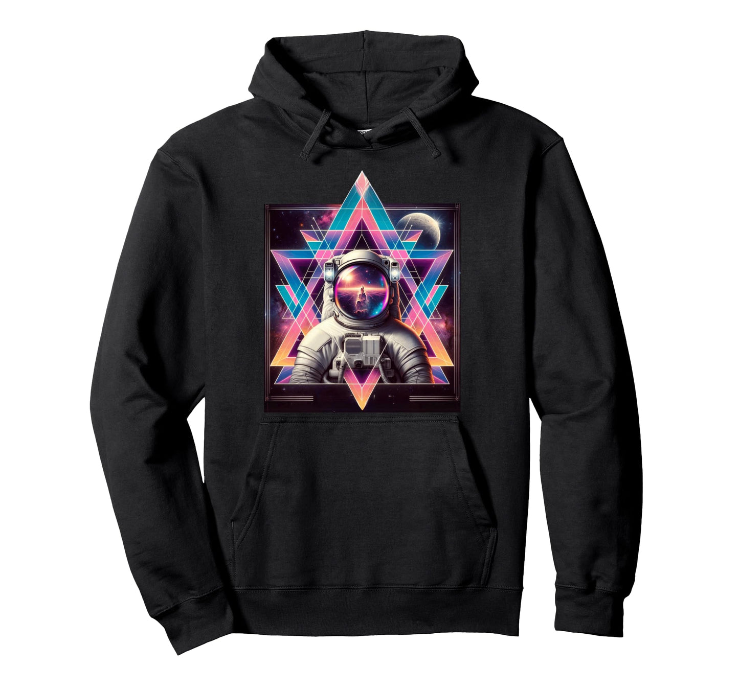 Astronaut Sci Fi Space Lover Vaporwave Hoodie - Unique Graphic Unisex - T-Shirt, Sweatshirt, Hoodie
