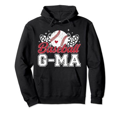 Baseball G Ma Grandma G Ma Baseball Hoodie - Unique Graphic Men Women - T-Shirt, Sweatshirt, Hoodie