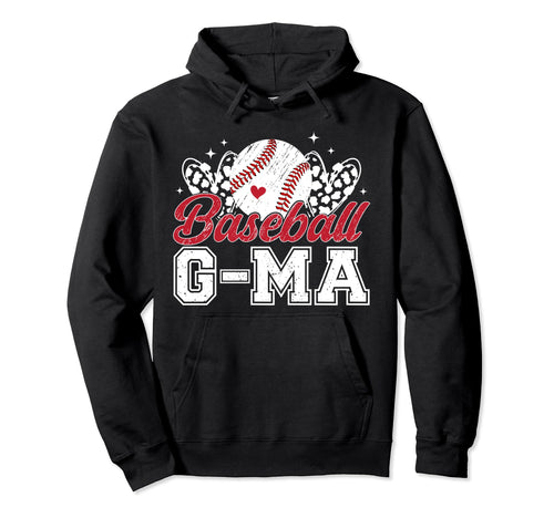 Baseball G Ma Grandma G Ma Baseball Hoodie - Unique Graphic Men Women - T-Shirt, Sweatshirt, Hoodie
