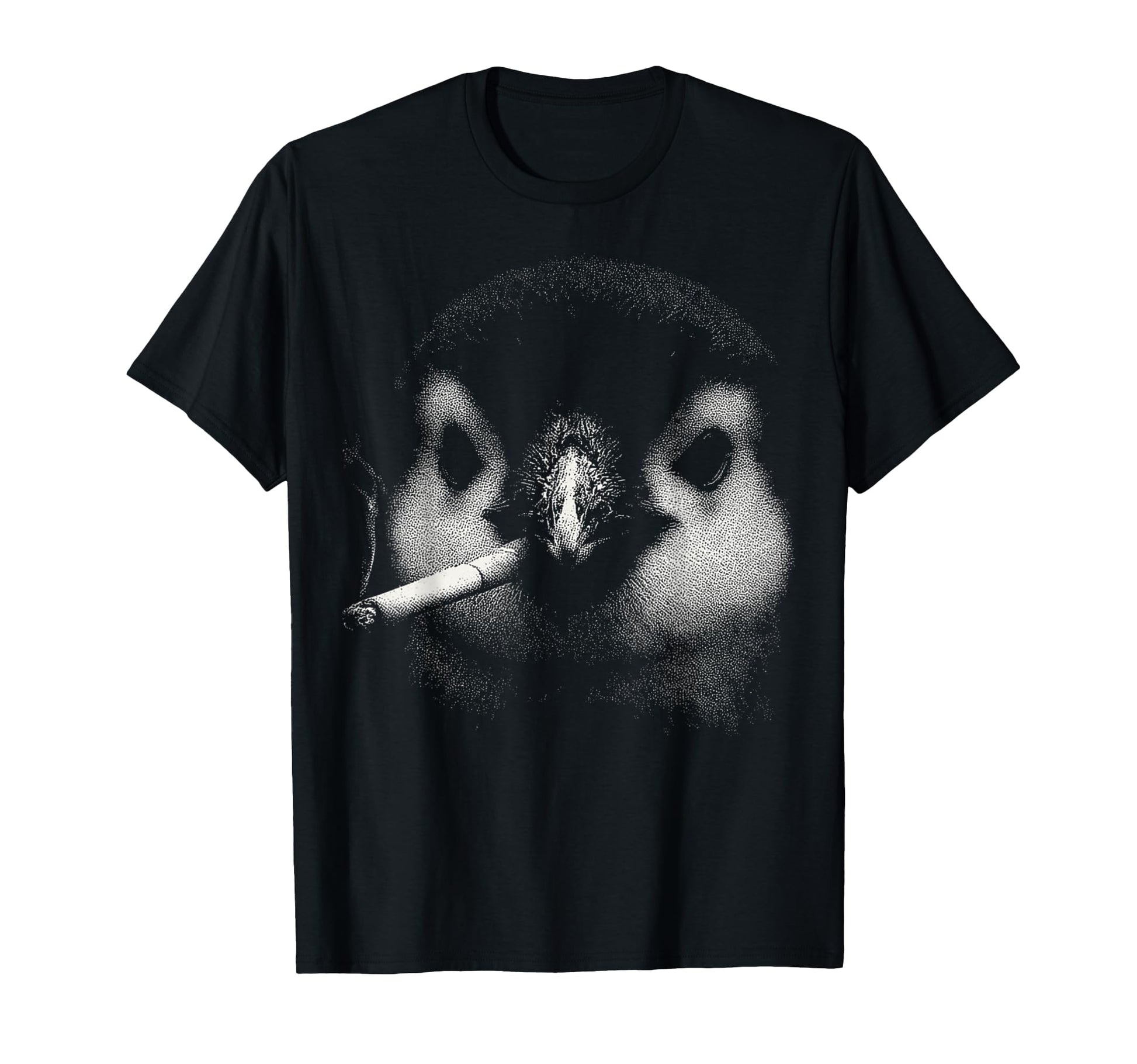 Bad Penguin Smoking Cigarette Meme Funny T-Shirt - Graphic Print Men Women - T-Shirt, Sweatshirt, Hoodie