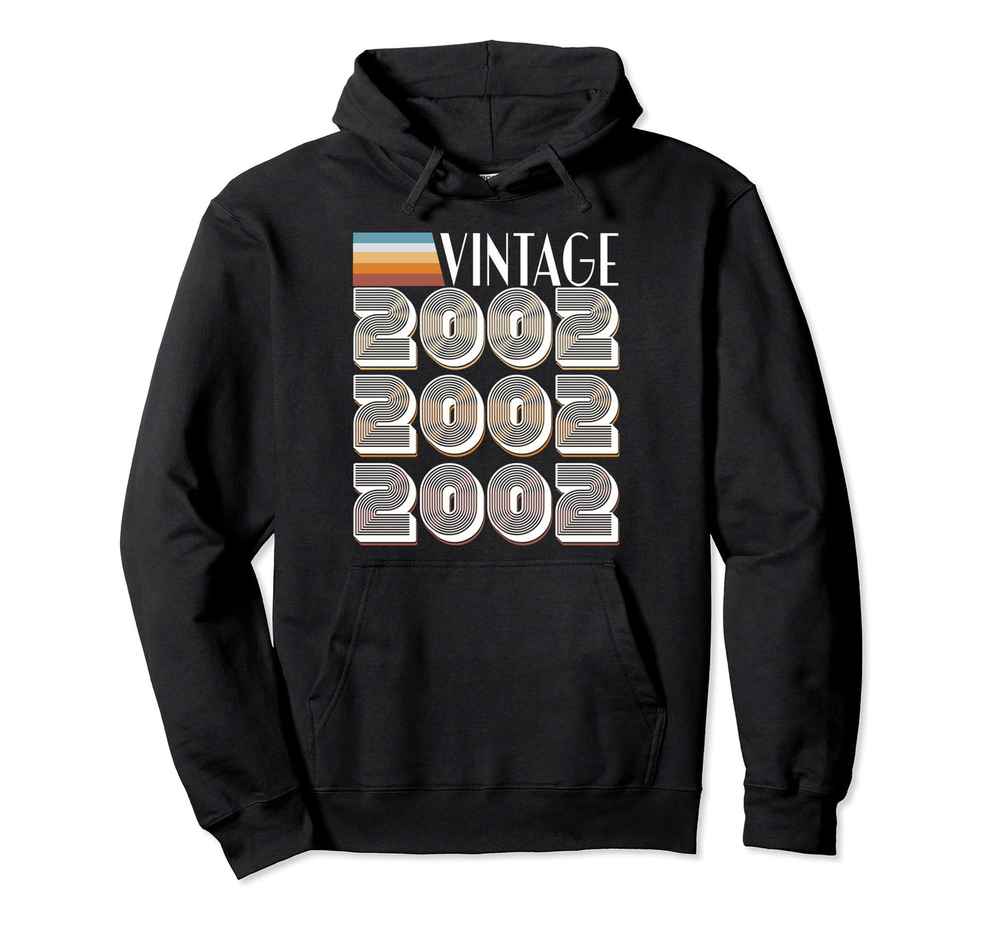 2002 21St Birthday Hoodie - Novelty Apparel for Adults - T-Shirt, Sweatshirt, Hoodie