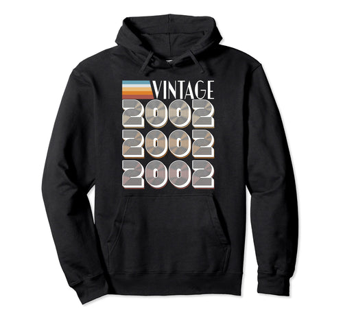 2002 21St Birthday Hoodie - Novelty Apparel for Adults - T-Shirt, Sweatshirt, Hoodie
