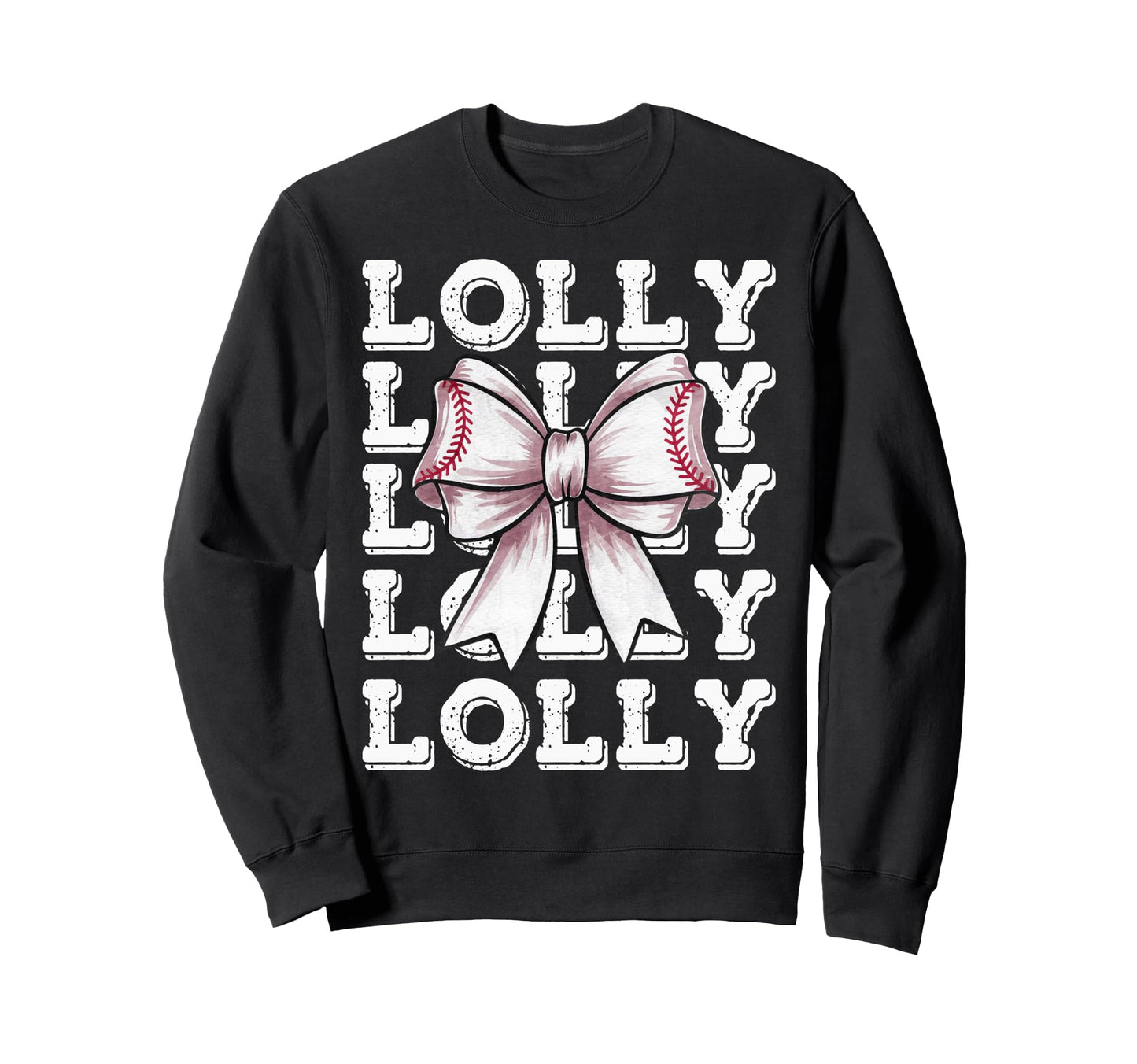Coquette Baseball Lolly Matching Sweatshirt - Novelty Apparel for Adults - T-Shirt, Sweatshirt, Hoodie
