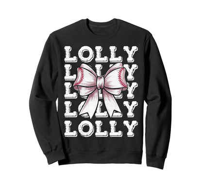 Coquette Baseball Lolly Matching Sweatshirt - Novelty Apparel for Adults - T-Shirt, Sweatshirt, Hoodie