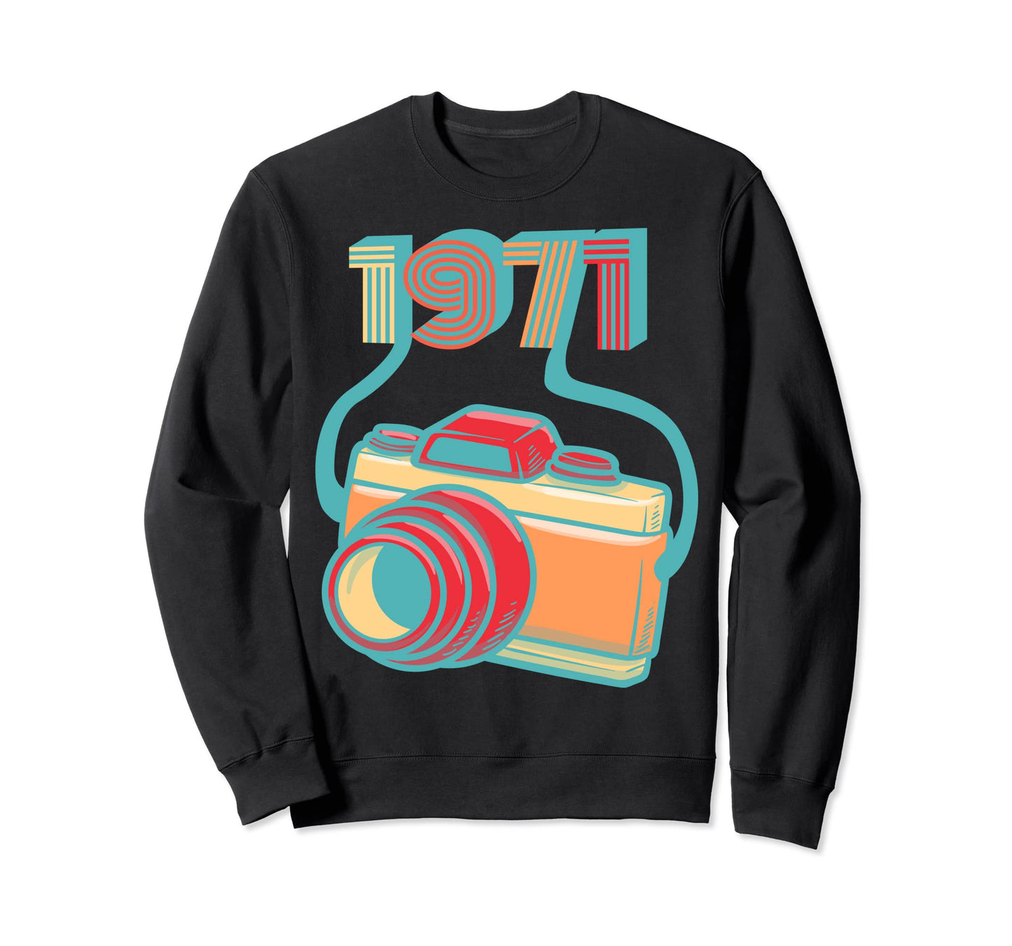 1971 70S Camera Era Generation Sweatshirt - Graphic Print Men Women - T-Shirt, Sweatshirt, Hoodie
