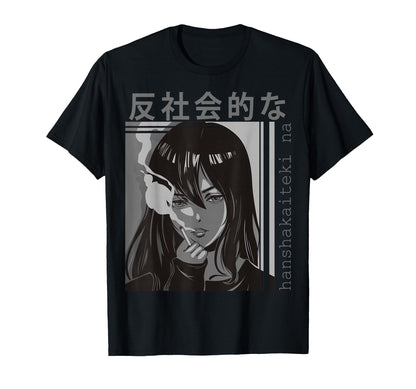 Harajuku Anime Otaku Vaporwave Aesthetic T-Shirt - Trendy Graphic Unisex - T-Shirt, Sweatshirt, Hoodie