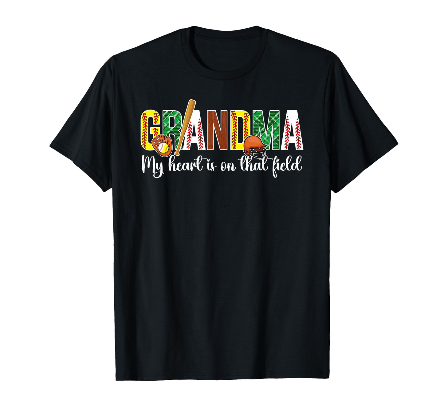 That Field Baseball Softball Grandma T-Shirt - Aesthetic Graphic Men Women - T-Shirt, Sweatshirt, Hoodie
