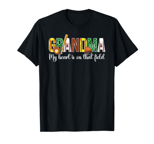 That Field Baseball Softball Grandma T-Shirt - Aesthetic Graphic Men Women - T-Shirt, Sweatshirt, Hoodie