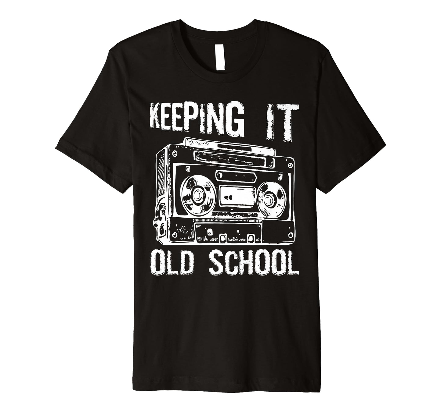 Keeping It Old School 80S 90S Music T-Shirt - Custom Art Print Unisex - T-Shirt, Sweatshirt, Hoodie