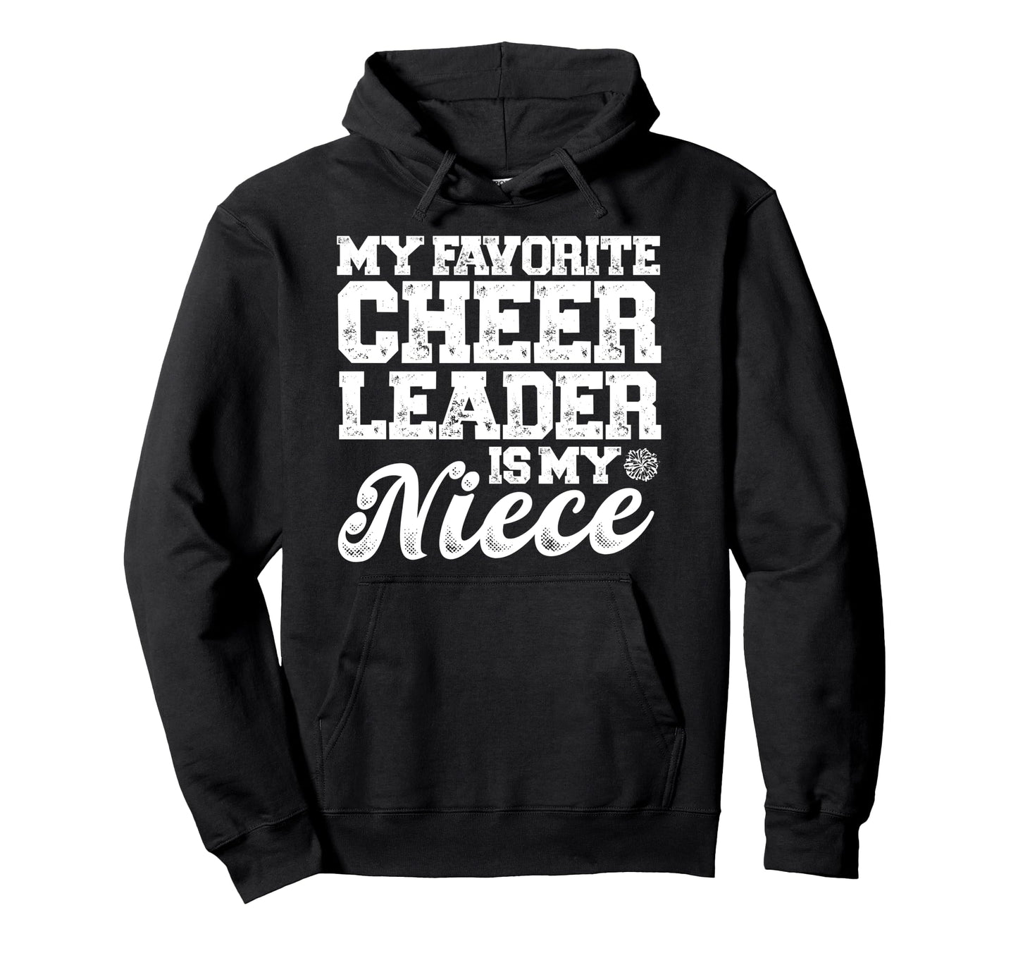 Cheer Uncle Cheerleader Uncle Hoodie - Unique Graphic Men Women - T-Shirt, Sweatshirt, Hoodie
