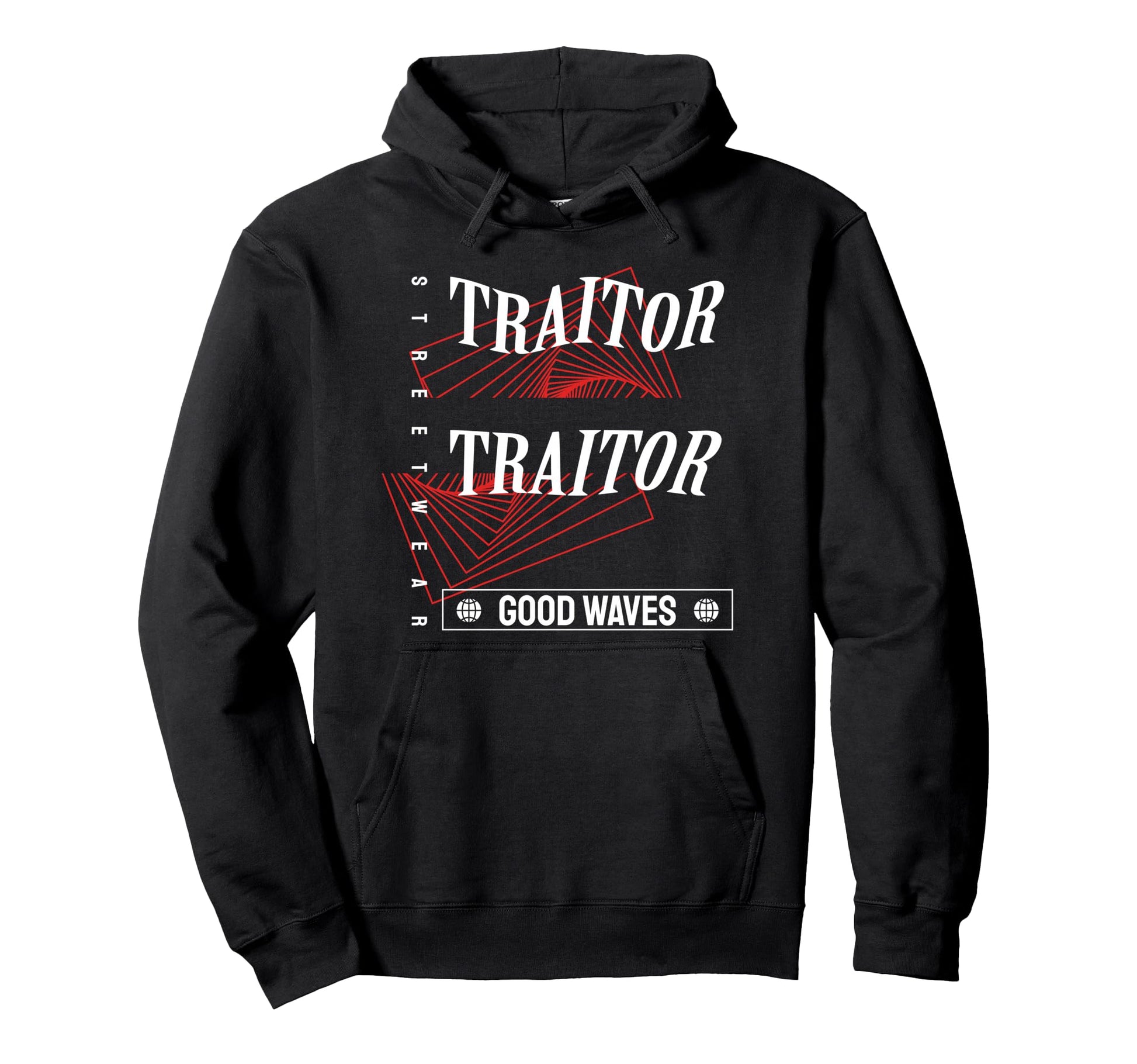 Traitor Aesthetic Edgy Streetwear Hoodie - Graphic Print for Adults - T-Shirt, Sweatshirt, Hoodie