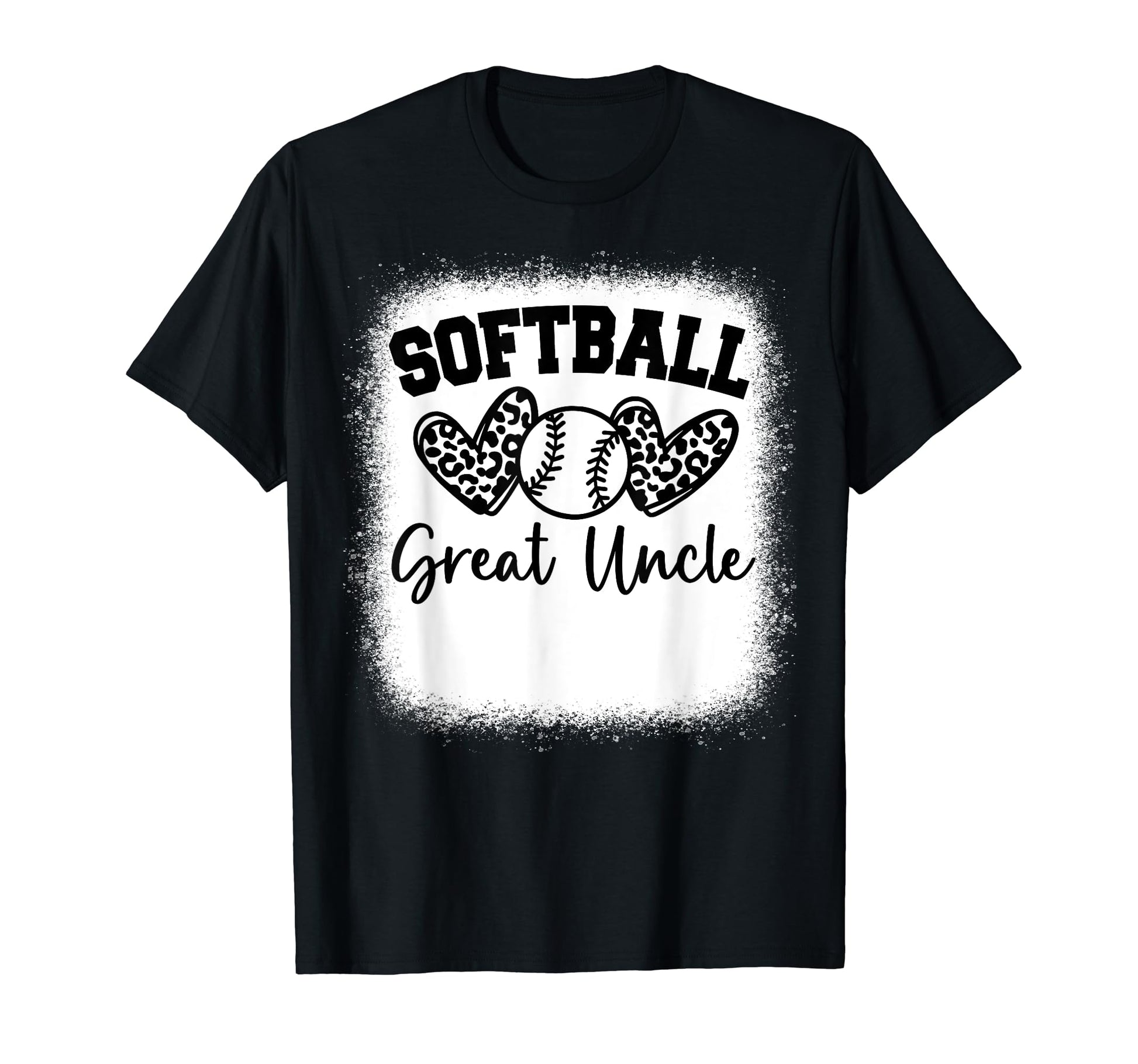 Personalized Baseball Heart Great Uncle T-Shirt - Trendy Graphic Unisex - T-Shirt, Sweatshirt, Hoodie