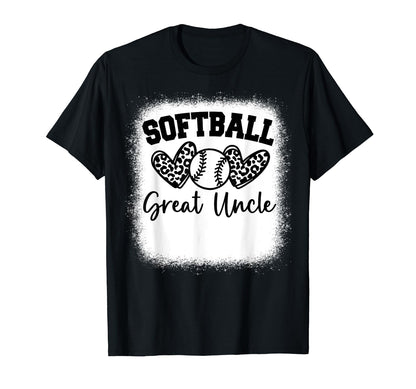 Personalized Baseball Heart Great Uncle T-Shirt - Trendy Graphic Unisex - T-Shirt, Sweatshirt, Hoodie