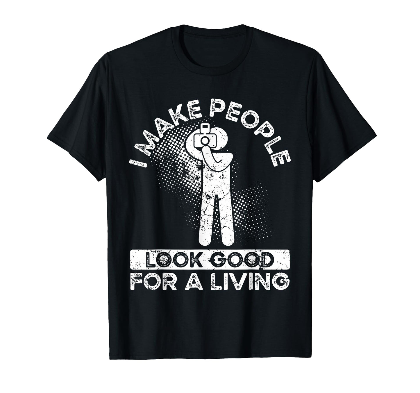 Photo Camera Photographer Flash People T-Shirt - Fun Novelty Design Unisex - T-Shirt, Sweatshirt, Hoodie